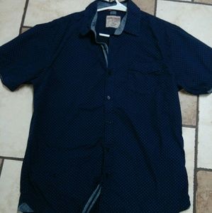 Hudson & Borrow Polka Dot Button Up